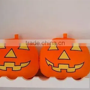 Halloween Funny Gift Pumpkin Shape Pillow Sleep Plush Toy Wholesale thumbnail-2