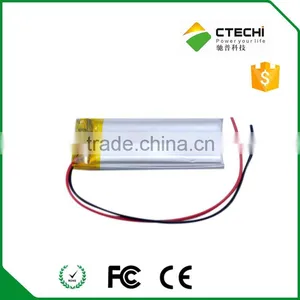 3.7v Li Ion Polymer Battery 502050 500mAh pc Replacement Battery thumbnail-1