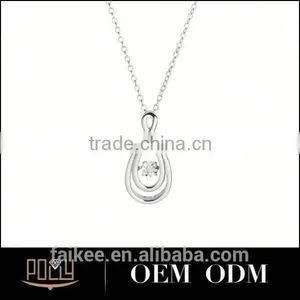 Factory Direct Sales Hotsale Fashion 925 Silver Orgonite Pendant Necklace With Stone thumbnail-2