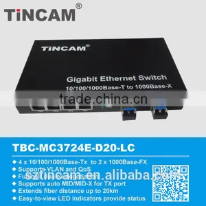 10/100/1000M Ethenet 8 Port SFP Fiber Switch thumbnail-2