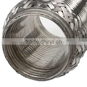 1.75" Auto Exhaust System Flexible Pipes With Inter-lock Offer From Ningbo Connect in China thumbnail-3