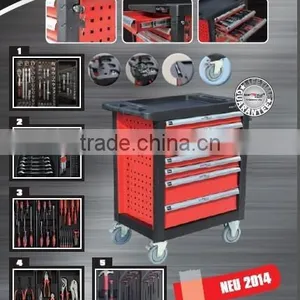 Tool Trolley With the Toolparts,7 Drawers Tools Box 17 Tool Sets thumbnail-1