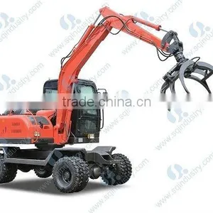 360 Degree Rotation Sugarcane Loader, Sugarcane Grasper thumbnail-1
