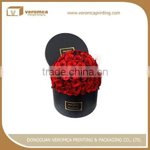 Multifunctional Luxury Hard Cardboard Flower Hat Box Custom Paper Gift Box Packaging thumbnail-1