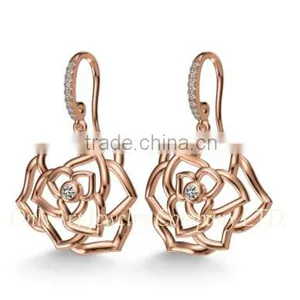 925 Sterling Silver Wedding Jewelry Earring Sets Wholesale Fashion Jewelry thumbnail-4
