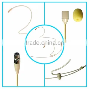 Freeboss HS-21S2-L6A 4 Pin Mini XLR Plug Omni Directional Electret Condenser Headset Microphone thumbnail-2