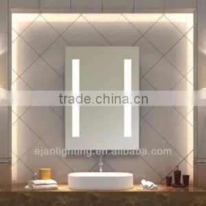 Decorative Illuminated Wall Mounted Make up Mirror With Light thumbnail-1