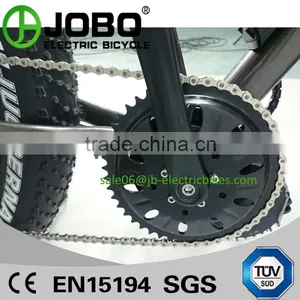 Aluminum Alloy 26" Electric Fat Tire Bike 500W Central Motor thumbnail-5