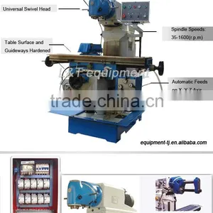 X6232A Universal Swivel Head Portable Milling Machine thumbnail-3