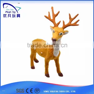 DIY Lifelike Cotton Simulate Doll Emulation Deer Plush Stuffed Toys thumbnail-1
