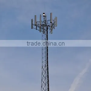 High Quality 3-leg Steel Tube Cellular Tower thumbnail-3
