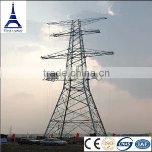 Types of Power Transmission Towers Strain Tower, Angle Tower, Terminal Tower thumbnail-1