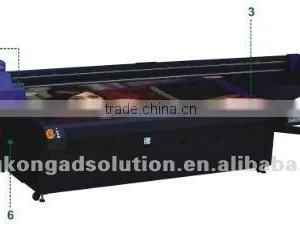 UV Flatbed + Roll to Roll Printer Flora PP2510UV With 10 Konica 512 Heads thumbnail-1