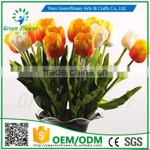 2016 WholesaleLatex 20" PU Artificial Flowers Real Touch Arts and Crafts no Silk Weddings Decoration Flowers Home Decor thumbnail-6