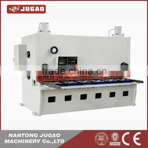 QC12K 6mm 10ft Hydraulic Steal Cutter With S NC Control Sheet Metal Shearing Machine thumbnail-1