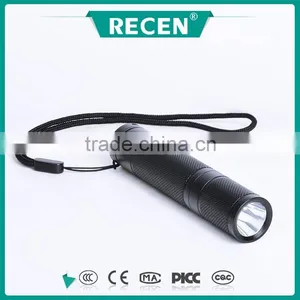 1W LED Rechargeable Micro Explosion-proof Flashlight, Mini Headlight, Torch thumbnail-1