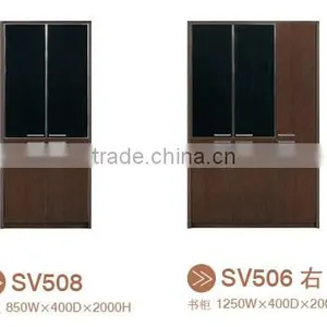 MDF Melamine Sectional Wooden Bookcase thumbnail-3