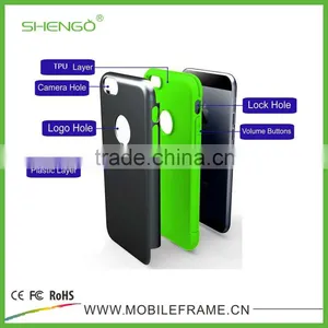 Outter PC+Inner TPU Double Layer PhoneCases for IPhone 6 Plus thumbnail-2