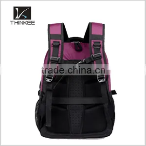 2015 New Fashion Waterproof Backpack Bag/laptop Backpack High Quality/khaki Backpack Pure Color thumbnail-6