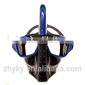 Manufacture 100% Silicone Scuba Diving Equipment Snorkel Mask Full Face thumbnail-6