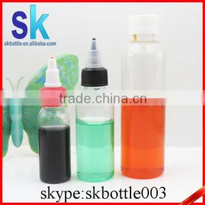 e Liquid 30ml 60ml 120ml Pet Bottle With Twist Cap Plastic Twist Cap Bottle Wholesale thumbnail-1
