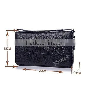 Multi Currency China Wholesale Full Grain Leather Wallet thumbnail-4