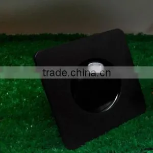 1w Mini Recessed Black Wall Lamp in Hotel thumbnail-1