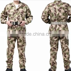 Polygon Desert Camo Polyester/ Cotton African Military Uniform thumbnail-1