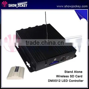 Professional Programable DMX512 LED Pixel SD Card Controller thumbnail-6