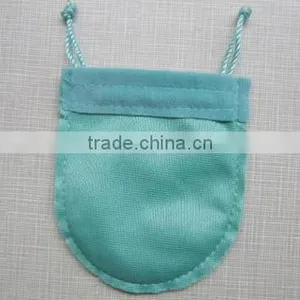 Customized Velvet Pouch Blue thumbnail-2