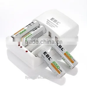 EBL AA/AAA Battery Charger 4pcs AA/AAA Battery 914A Quick Charger thumbnail-5