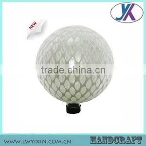 2016 Newest 10 Inches Mosaic Murano Glass Gazing Solar Garden Ball thumbnail-6