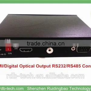 RDB 2014 New Wall Mounting HDMI/Digital Optical Output RS232/RS485 Control Full HD Advertising Media Player HD thumbnail-1