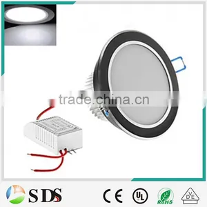 LED Downlight LED Down Lamp 9W 810Lm High Power Cool White-Black Led Downlight thumbnail-1
