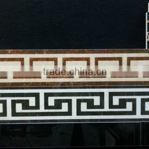 Inkjet 3D Ceramic Skirting Lines Match Floor Tiles thumbnail-1
