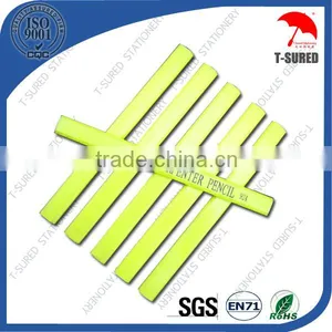 HB Lead Square Yellow Printing Carpenter Pencil thumbnail-1