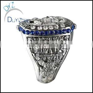 China Factory Wholesale Hip Hop Custom Cheap Championship Ring thumbnail-4