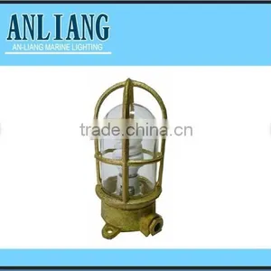 Marine Brass Outdoor Ceiling Wall Light thumbnail-2