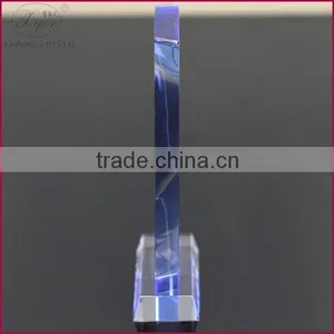 Blank Crystal Trophy Award Crystal Plaque thumbnail-2