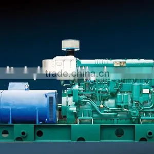 Electric / Air Starting 250KW-400KW Weichai Diesel Marine Generator With CCS & BV Certificate thumbnail-1