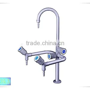 Laboratory Deck Mounted Single Handle Lab Faucets thumbnail-1