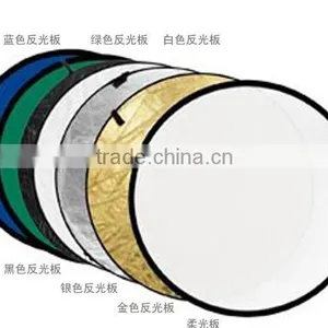 7 In 1 60cm,80cm,110cm Professional Photography Panel Reflector Diffuser thumbnail-1