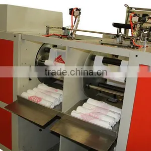 2 Lines Fully Automatic Multifunctional Bag On Roll Machine With Coreless Winding Station thumbnail-2
