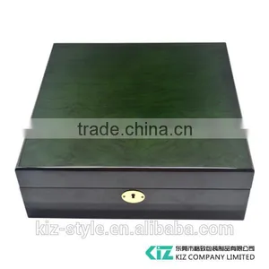 Luxury Wooden Coin Box for 8 Coins With Lock thumbnail-2