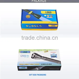 Cheap High Power Long Distance Aluminum Portable The Middle East LED Rechargeable Flashlight Torch - JD036 Keen thumbnail-5