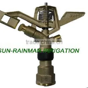 3/4"Part or Full Circle Farm Irrigation Brass Impact Sprinklers thumbnail-4