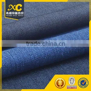 Indigo 5 oz Woven Cotton Poly Raw Recycled Denim Fabric for Jeans thumbnail-3