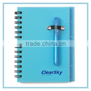 OEM Plastic Cover Memo Pad Spiral Notebook / Mini Spiral Memo Note thumbnail-3