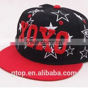 Baseball Cap Hip Hop Flat Snapback Visor Hat Letter Embroidery Printing thumbnail-4