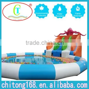 Giant Inflatable Water Slides For Sale thumbnail-3